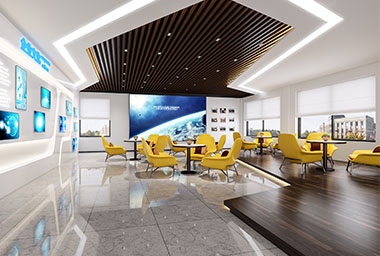 拱墅区管件办公楼装修设计_案例效果图