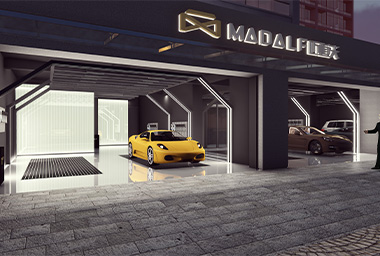 拱墅区汽车美容店装修设计_案例效果图