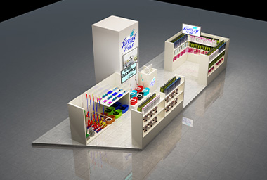 拱墅区商场档口店铺装修设计_案例效果图