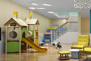 拱墅区早教机构装修设计_案例效果图