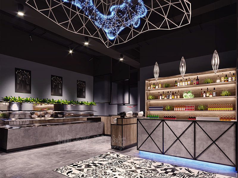 杭州石锅鱼装修效果案例 4