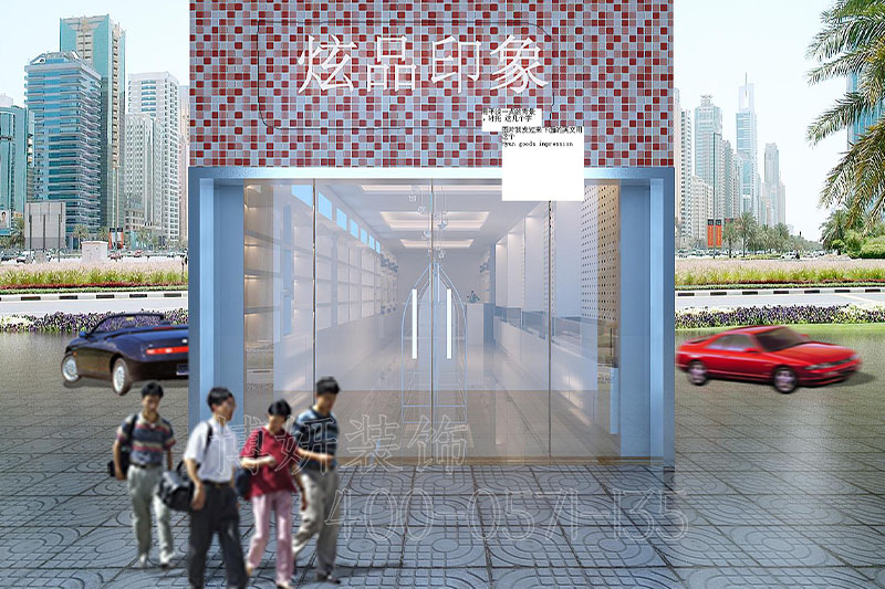 杭州精品饰品店装修设计-案例效果图 4
