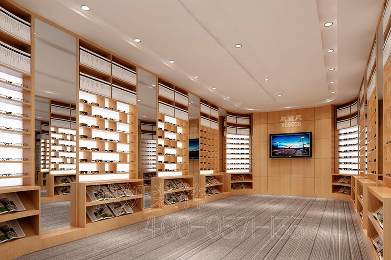 眼镜店装修,眼镜店设计,杭州眼镜店装修,杭州装修公司
